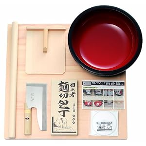 【クリックで詳細表示】豊稔 麺打セット そば・うどん麺打入門DVD付 A-1015