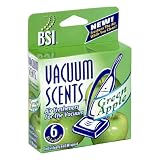 BSI Vacuum Scents Air Fresheners for the Vacuum, Green Apple, 12 Count Box (Pack of 2)
