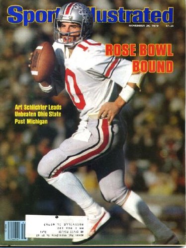 Sports Illustrated November 26 1979 Art Schlichter/Ohio State Buckeyes on Cover (Rose Bowl Bound), Philadelphia Flyers, O.J. Simpson/San Francisco 49ers, Sugar Ray Leonard/Boxing