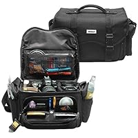 Nikon 5874 Deluxe Digital SLR Camera Case - Gadget Bag for DSLR D3, D3x, D3s, D7000, D5000, D3100, D3000, D700, D300s, D90, D60, D40x, D40