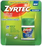Zyrtec Allergy Tablets 45 ct (10 mg)
