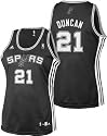 Tim Duncan adidas Fashion San Antonio Spurs Women's Jersey