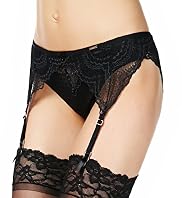 Autograph Scallop Lace Suspender Belt