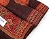New Black Red Women's Reversible Two-Face Silk Pashmina Shawl Scarf Butterfly