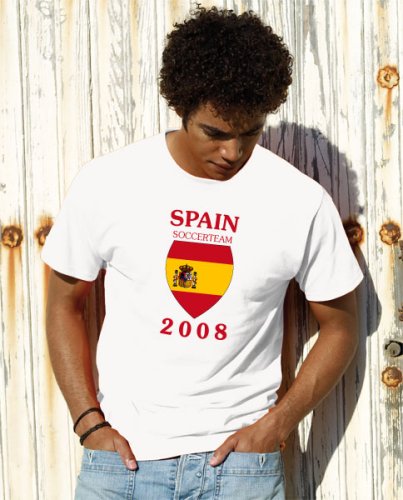 T-Shirt Spain-white-M
