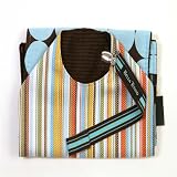 Bella Tunno - Cowboy Multi Stripes and Groovy Blue Dots Bib Bundle (3-piece set)