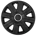 Cartrend 70270 Radzierblenden Set "Cosmos" Black, 4-teilig, 38,10 cm ( 15 Zoll )