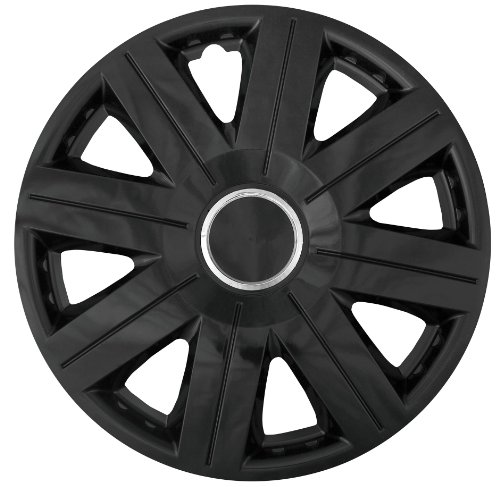 Cartrend 70270 Radzierblenden Set \"Cosmos\" Black, 4-teilig, 38,10 cm ( 15 Zoll Preisvergleich