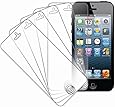 Empire Screen Protector Film [5-Pack] for Apple iPhone SE /5S / 5 / 5C, Clear