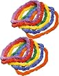 Lot Of One Dozen (12) Assorted Color Hawaiian Luau Leis
