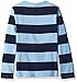 Scout + Ro Big Boys' Long-Sleeve Stripe Shirt, Alaskan Blue/Navy, 10