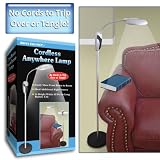 Trademark Home 824894 Cordless Portable Lamp Stand with LED Lights