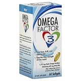 Focus Factor Omega Factor 3,  60 Softgels