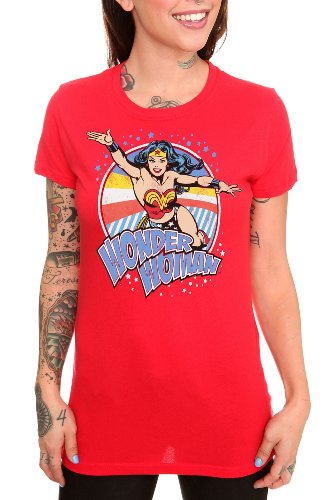 DC Comics Wonder Woman Red Girls T-Shirt