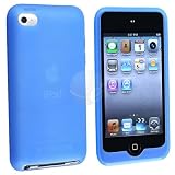 Blue Silicone Gel Case for iPod touch 4G 4th Generation