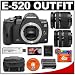 Olympus Evolt E-520 Digital SLR Camera Body with Olympus Zuiko 14-42mm f/3.5-5.6 Digital Zoom Lens + Olympus Zuiko 40-150mm f/4.0-5.6 Digital Zoom Lens + 4GB CF Memory Card + BLM-1 Battery + Case + Cameta Bonus Accessory Kit