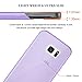 Galaxy S7 Edge Case, Tauri [Scratch Resistant] Ultra Slim Thin Clear Flexible Soft TPU Protective Case Cover for Samsung Galaxy S7 Edge - Purple