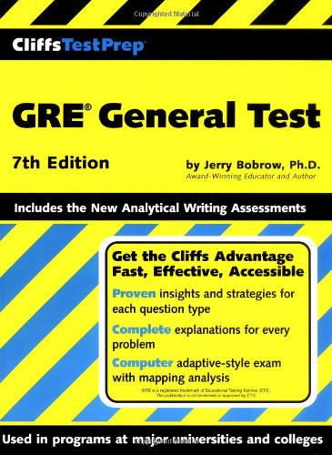 GRE General Test (Cliffs Test Prep)