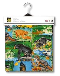 American Wildlife Outdoors Fabric 2yds 54 in Wide 100% COTTON Sewing Material For Quilt Apparel or Projects 100% COTTON Sewing Material For Quilt Apparel or Projects- Top Rated Quality 22% more FABRIC than 44 in width