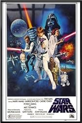 Star Wars: Episode IV - A New Hope - Framed Movie Poster (Style C) (Size: 24" x 36")