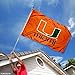 Miami UM Canes University Large College Flag