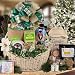 Mistletoe Madness Dog Gift Basket : Basket Theme CONGRATULATIONS : Bow Style Elegant Hand Tied Bow