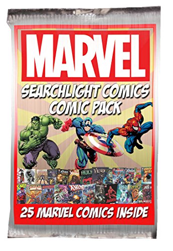 25 Marvel Comic Bundle + Bonus Searchlight Comics Sticker