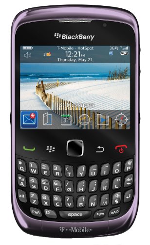 BlackBerry Curve 3G 9300 Phone, Violet (T-Mobile)