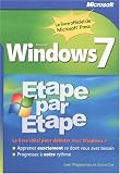 Windows seven : �tape par �tape