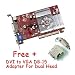 ATI Radeon 9600XT 9600 XT AGP 8X/4X 256MB DDR VGA/S-Video Out/DVI-I Dual head Video Card 9600 XT AGP8X graphics card