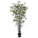 NearlyNatural 6.5feet Black Bamboo Silk Tree
