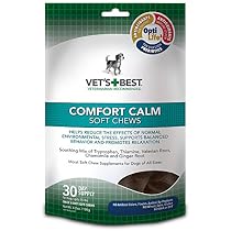 Vet's Best Comfort Calm Calming Soft Chews Dog Supplements, 30 Day Supply
