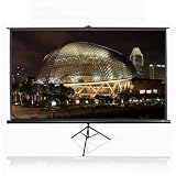Cheapest Price  Elite Screens Tripod Series 16:9 Widescreen Portable Pull-Up Projector Screens (Various Sizes) HDTV-T  Free Shipping