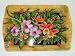 Tropical Island Floral Hibiscus Serving Snack Tray