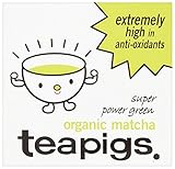 Tea Pigs Organic Matcha Super Power Green Tea, 30g