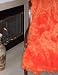 Orange Plush Fun Fur | Faux Fur Throw | Reversible | 60 Inches by 70 Inches