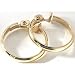 Monet Large Polished Hoop Clip Earrings