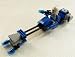 LEGO Star Wars Custom Speeder bike w/Figure (Blue) 2