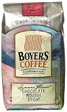 Boyer's Coffee Chocolate Mousse Decaf, 18-Ounce Bags (Pack of 2)