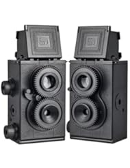 Genuine Fotodiox DIY Lomo Camera, Twin Lens Reflex, TLR Camera Kit (Detailed Instructions, Uses 35mm 24 Exposure B&W or Color Film)