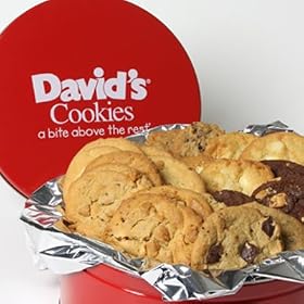 David's Cookies Assorted Fresh Baked Cookies 2lb Tin