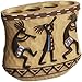 Avanti Linens Kokopelli Toothbrush Holder, Gold