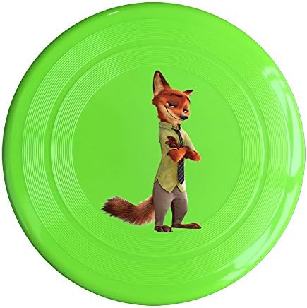 C56NP Zootopia Nick Wilde High Quality Plastic Flying Disk KellyGreen (3colors)