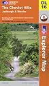The Cheviot Hills, Jedburgh and Wooler (OS Explorer Map)