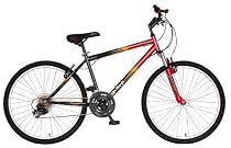 Mantis Raptor Men's 26- Inch Bike, Red/Black
