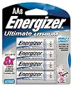 Energizer L91BP-8 E2 AA Lithium Battery - 8 Pack, Retail Packaging