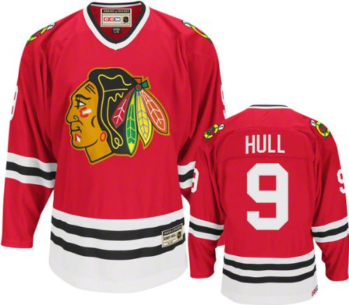 Ccm Chicago Blackhawks Bobby Hull Team Classic Vintage Jersey Large