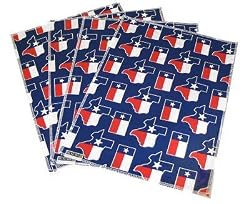TEXAS FLAG Placemats 4pc set Limited Edition Place Mats for Dinner, Kitchen or Tailgating GIFT IDEA for Mom father Him Her