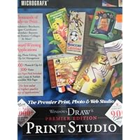 MICROGRAFX WINDOWS DRAW 6 PREMIER EDITION PRINT STUDIO