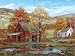 White Mountain Puzzles Friends in Autumn